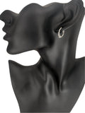 Bali Creole Unisex-Ohrringe aus 925 Silber, Detailansicht