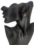 Bali Creole Unisex-Ohrringe aus 925 Silber, Detailansicht