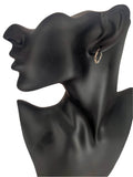 Bali Creole Unisex-Ohrringe aus 925 Silber, Detailansicht