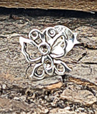 Ohrstecker 37 Schmetterling - Silber