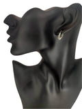 Bali Creole Unisex-Ohrringe aus 925 Silber, Detailansicht