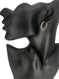 Bali Creole Unisex-Ohrringe aus 925 Silber, Detailansicht
