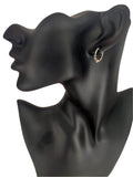 Bali Creole Unisex-Ohrringe aus 925 Silber, Detailansicht