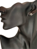 Ohrstecker 26 Totenkopf - Silber