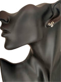 Ohrstecker 40 Triskele - Silber