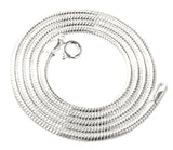 Tiger 344 mit Schlangenkette - Silber
