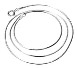 Rune Eihwaz 297 mit Schlangenkette - Silber