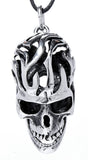 Totenkopf 92 mit Königskette - Edelstahl