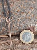 Anhänger 23 Kreuz - Bronze