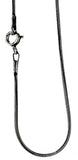 Wolfskopf 394 mit Schlangenkette - Silber