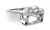 Ring Schlagring Gr. 56-72 - Edelstahl