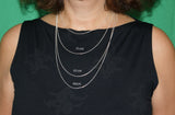 Thorshammer 226 mit Schlangenkette - Silber