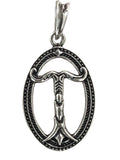 Irminsul 282 mit Korbkette - Silber