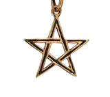 Anhänger 31 Pentagramm - Bronze