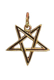 Anhänger 27 Pentagramm - Bronze