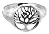 Ring Lebensbaum, Gr. 48-66 (lb2) - Silber
