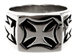 Ring Eisernes Kreuz, Gr. 55-74 (ek30) - Edelstahl