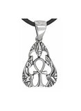 Ankh 119 mit Schlangenkette - Silber